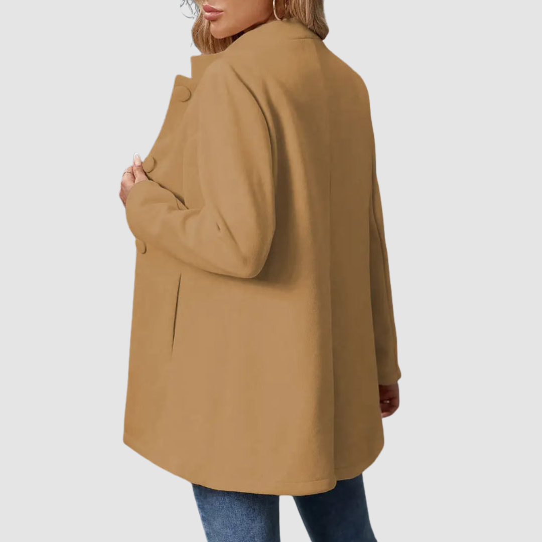 Modique™ - Elegant & Tidlös Kappa med Ståkrage