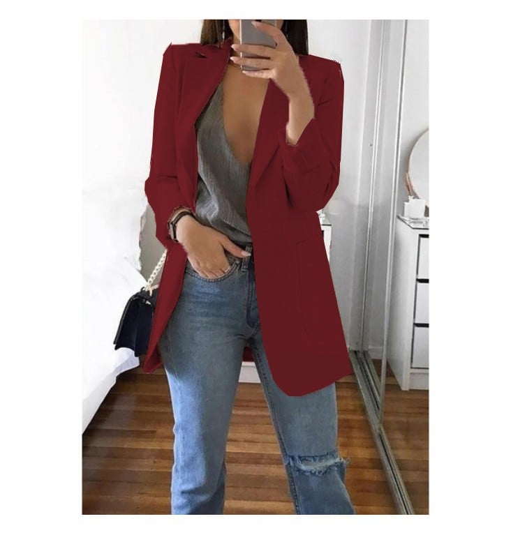Elin™ – Tidlös Blazer med Elegant Passform och Komfort