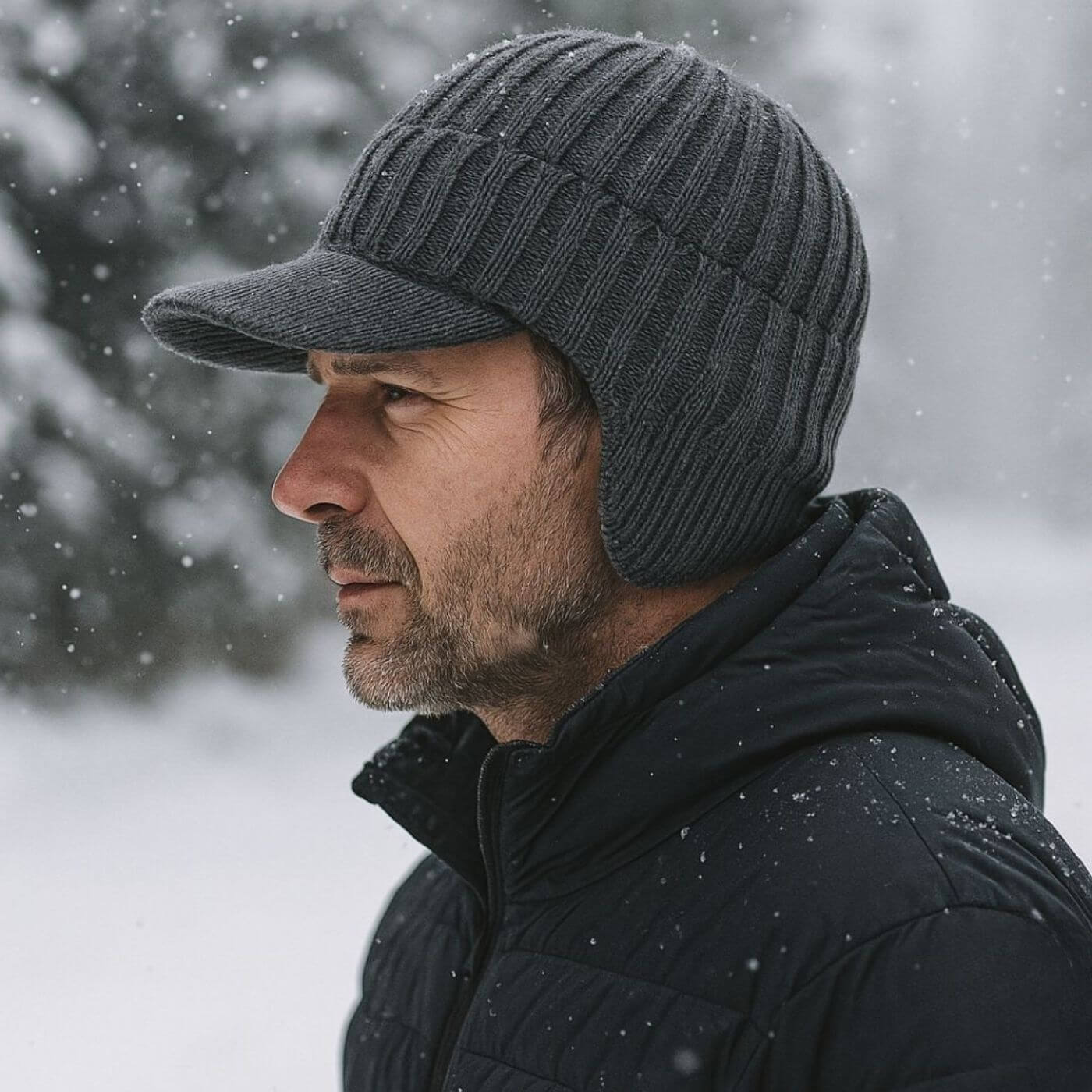 Robin™ – Unisex vintermössa med öronskydd