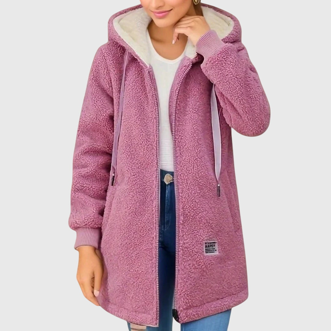Mysa™ – Kvinnors Teddyfleecejacka