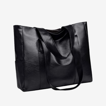 Elegant och tidlös axelväska