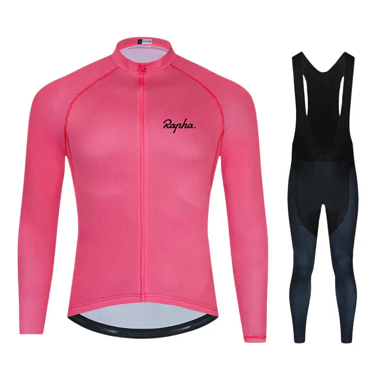 Rapha | Ensemble de Cyclisme Professionnel à Manches Longues – Version Doublée Polaire