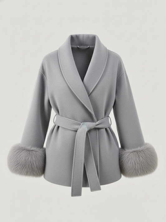 Arctic Grace | Elegant jacka i ull