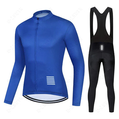 Ensemble de Cyclisme à Manches Longues – Version Doublée Polaire
