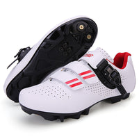 Blanc/Rouge | Semelle à crampons automatiques
