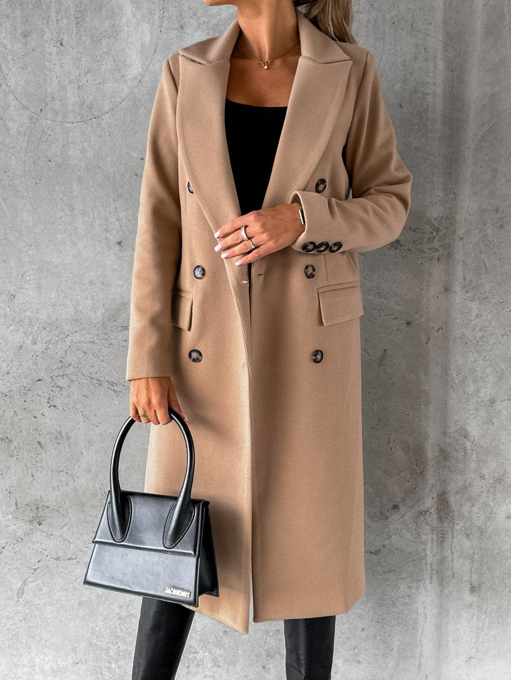 Averra™ - Klassisk Elegant Lång Kappa