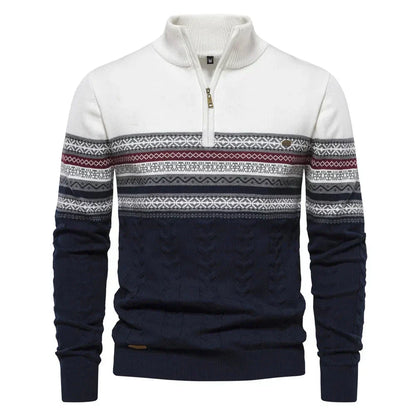 Jean™ | Tröja med Subtila Mönster