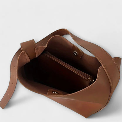 Isidore – Elegant axelväska i läder