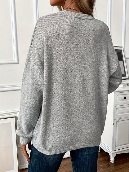 Emilia Mjuk Klassisk Tröja