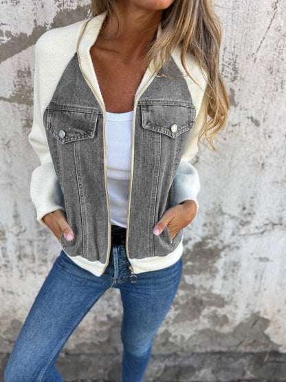 Felicia Denimjacka Vintage Twist