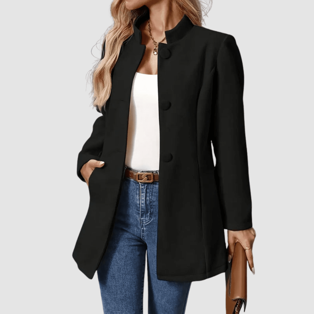 Modique™ - Elegant & Tidlös Kappa med Ståkrage
