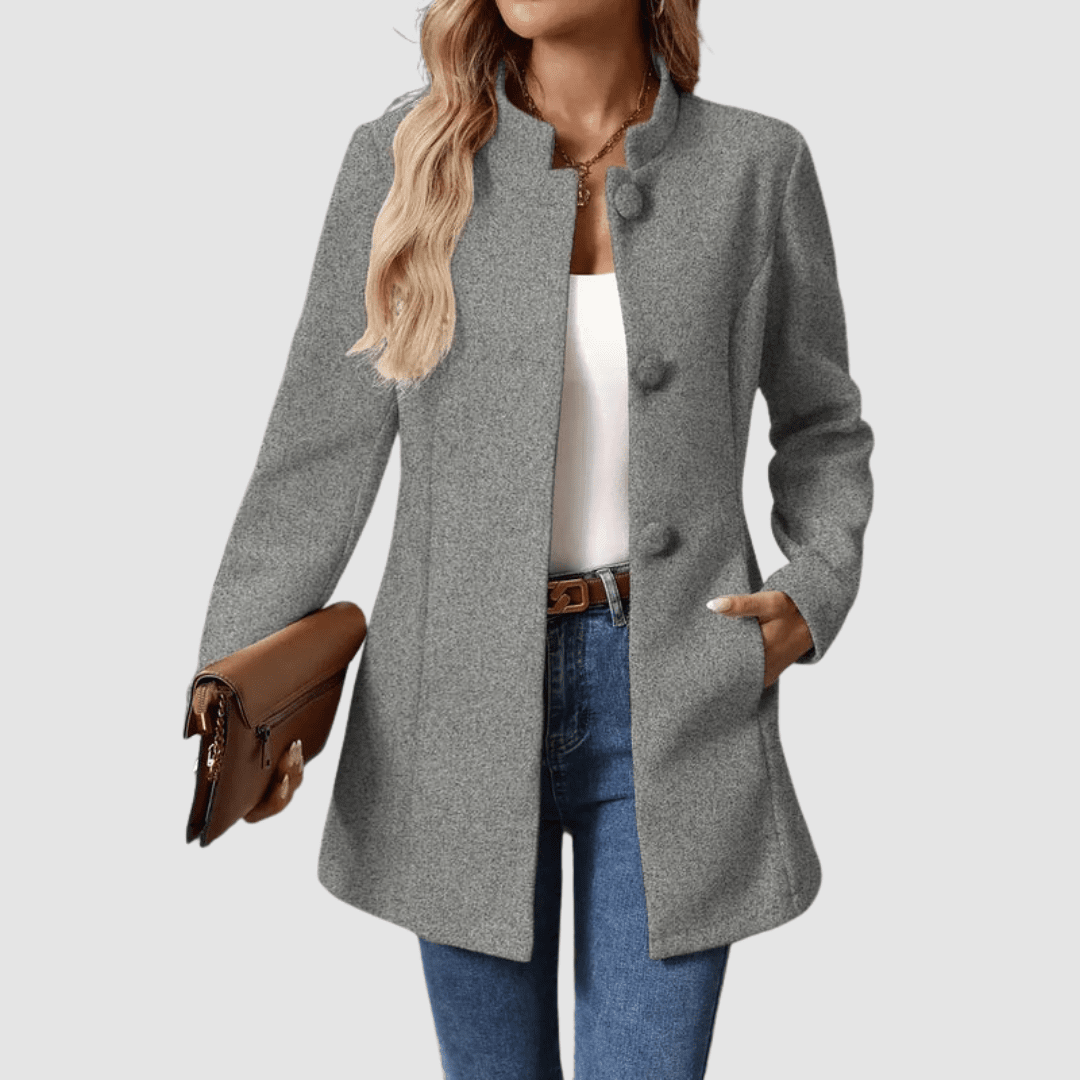 Modique™ - Elegant & Tidlös Kappa med Ståkrage