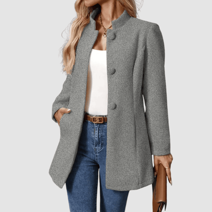 Modique™ - Elegant & Tidlös Kappa med Ståkrage
