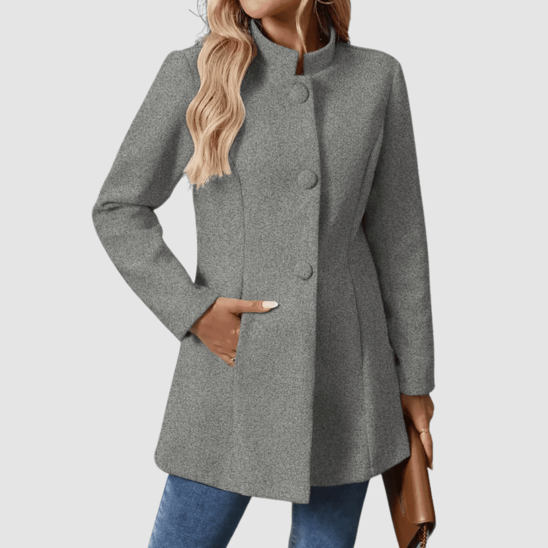 Modique™ - Elegant & Tidlös Kappa med Ståkrage